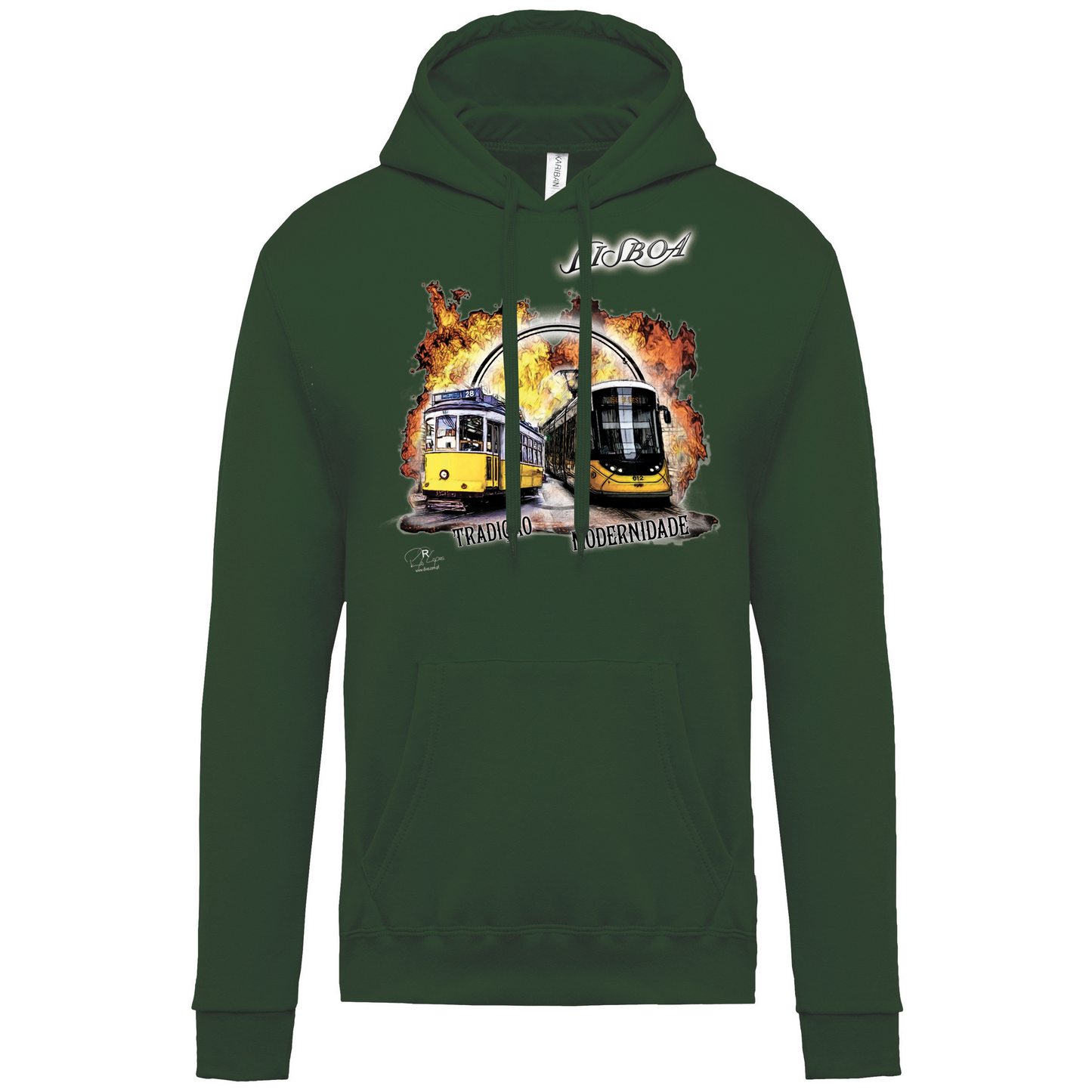 Sweatshirt Kariban com Capuz Tradição e Modernidade