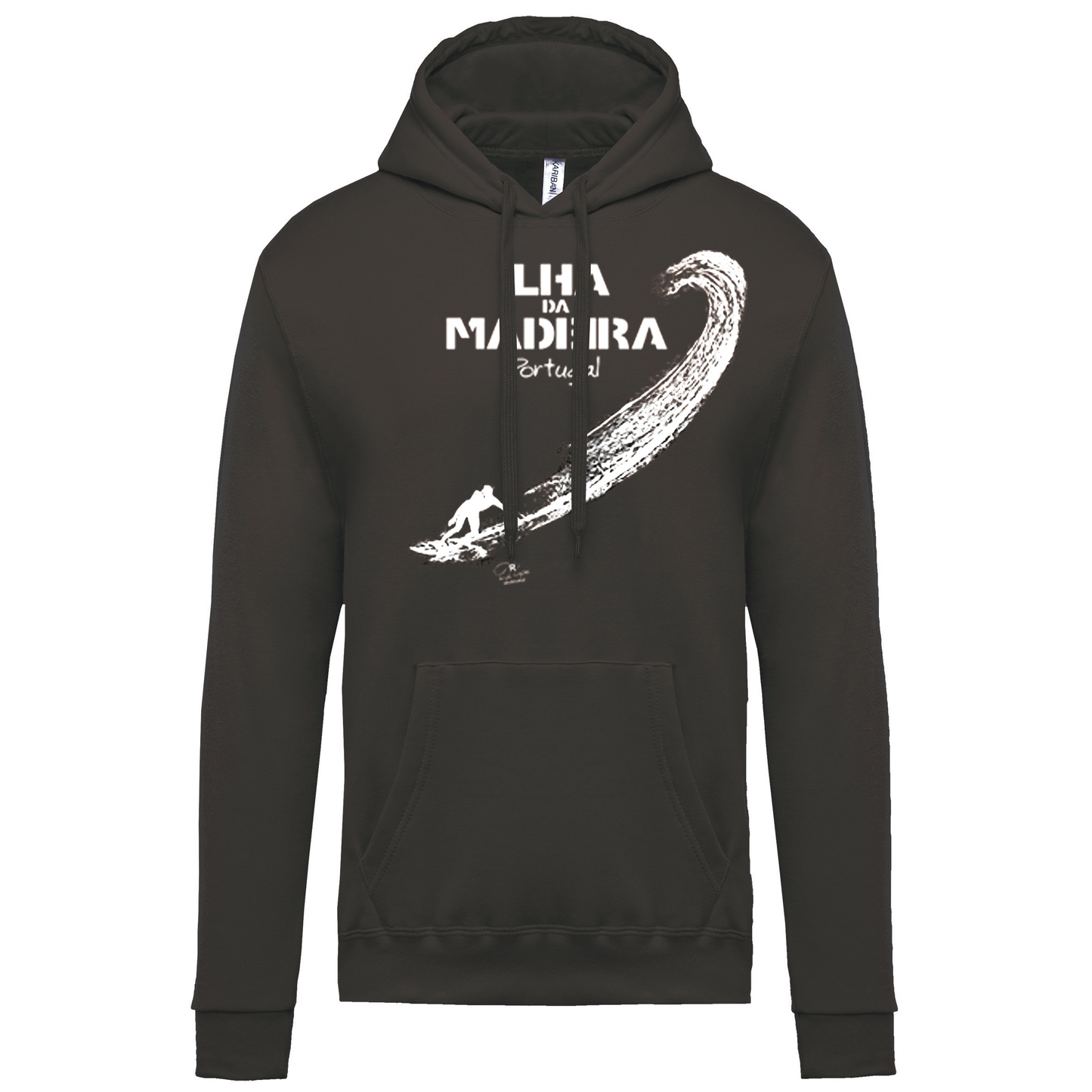 Sweatshirt Kariban com Capuz Surf Ilha da Madeira