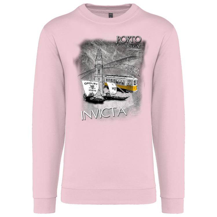 Sweatshirt Kariban sem Capuz Invicta