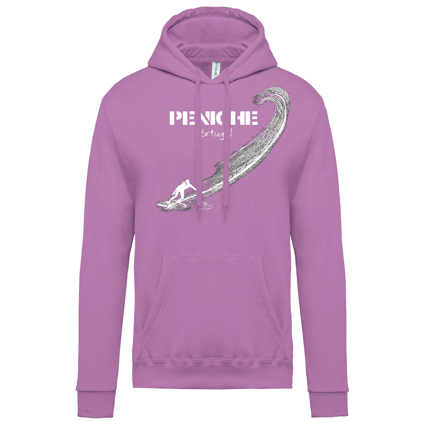 Sweatshirt Kariban com Capuz Surf Peniche