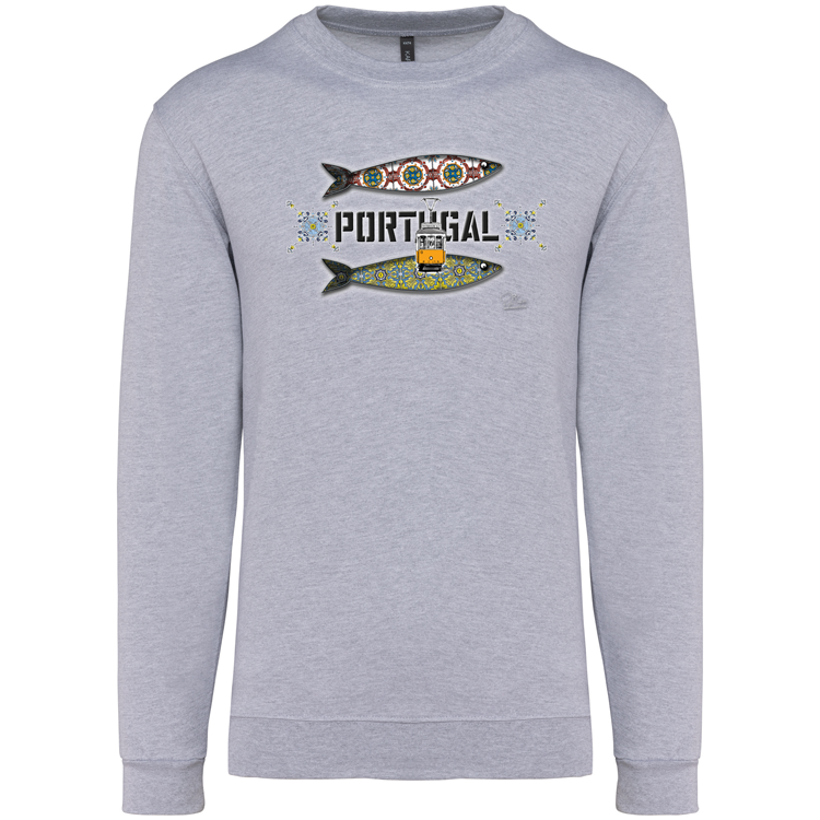 Sweatshirt Kariban sem Capuz Duas Sardinhas Coimbra