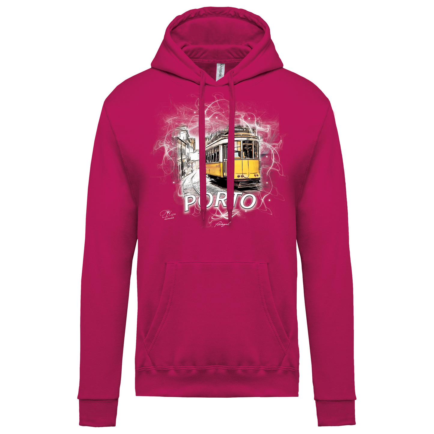 Sweatshirt Kariban com Capuz Carreira 28 Porto