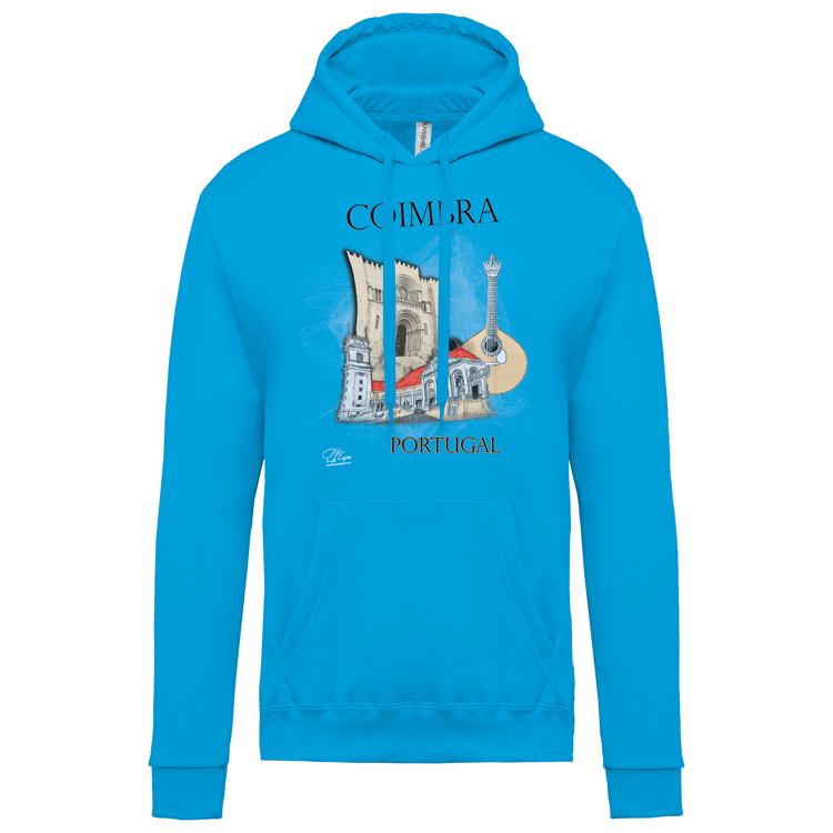 Sweatshirt Kariban com Capuz Sé de Coimbra