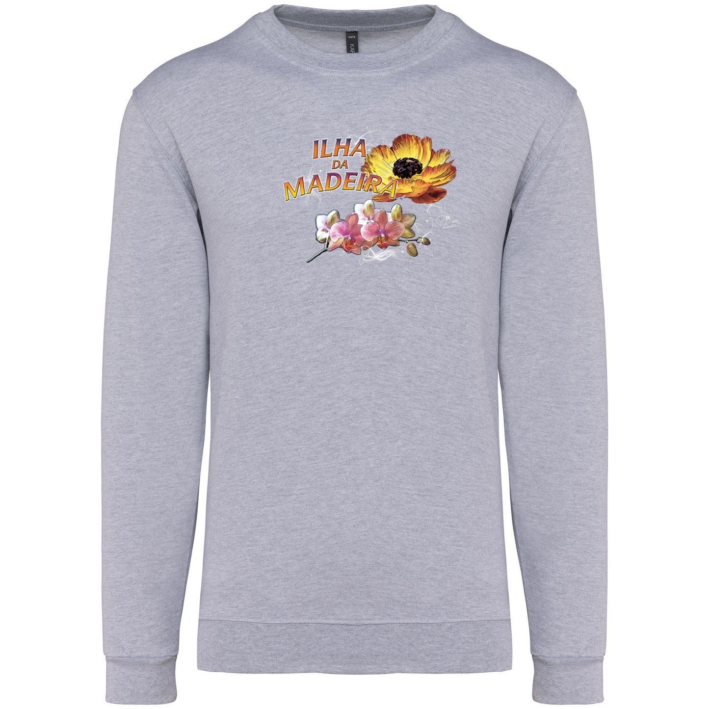 Sweatshirt Kariban sem Capuz Madeira Flowers