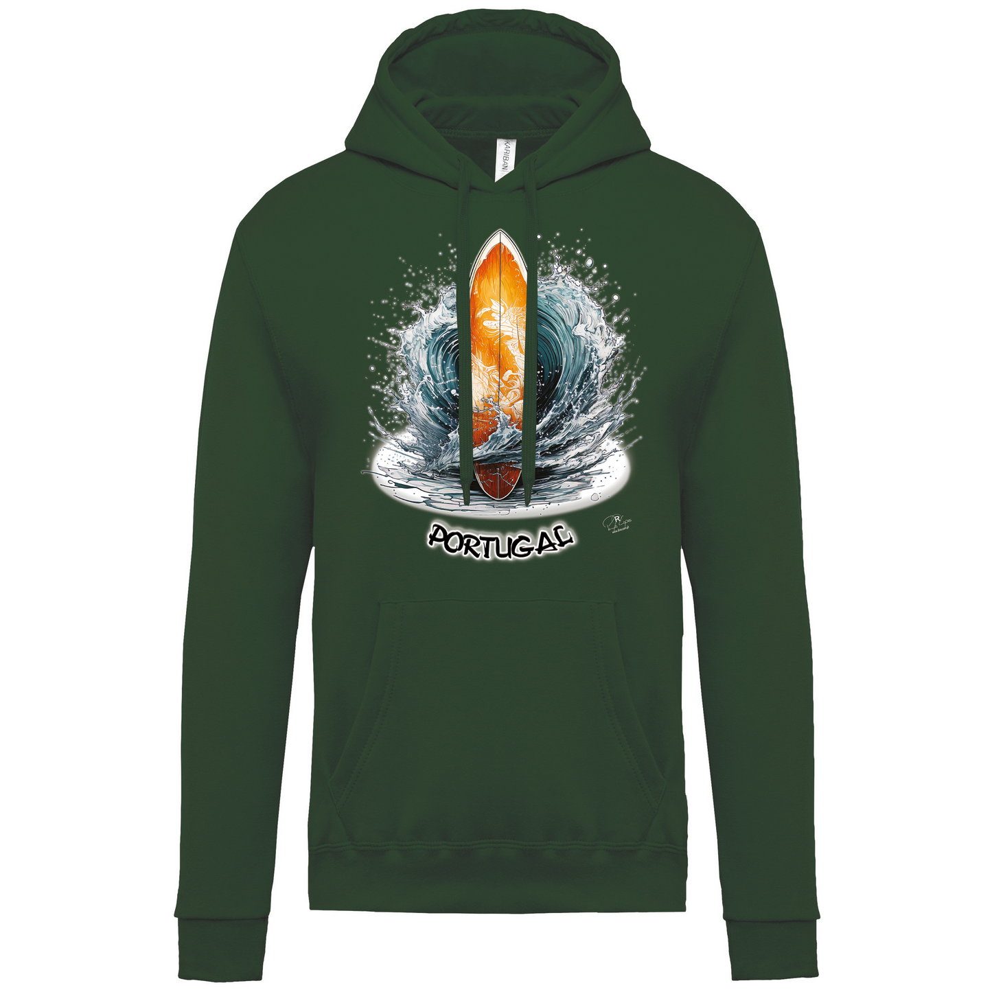 Sweatshirt Kariban com Capuz Prancha Portugal