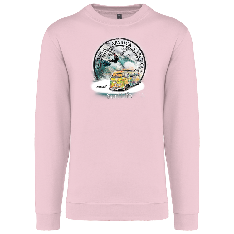 Sweatshirt Kariban sem Capuz Surf Life Caparica