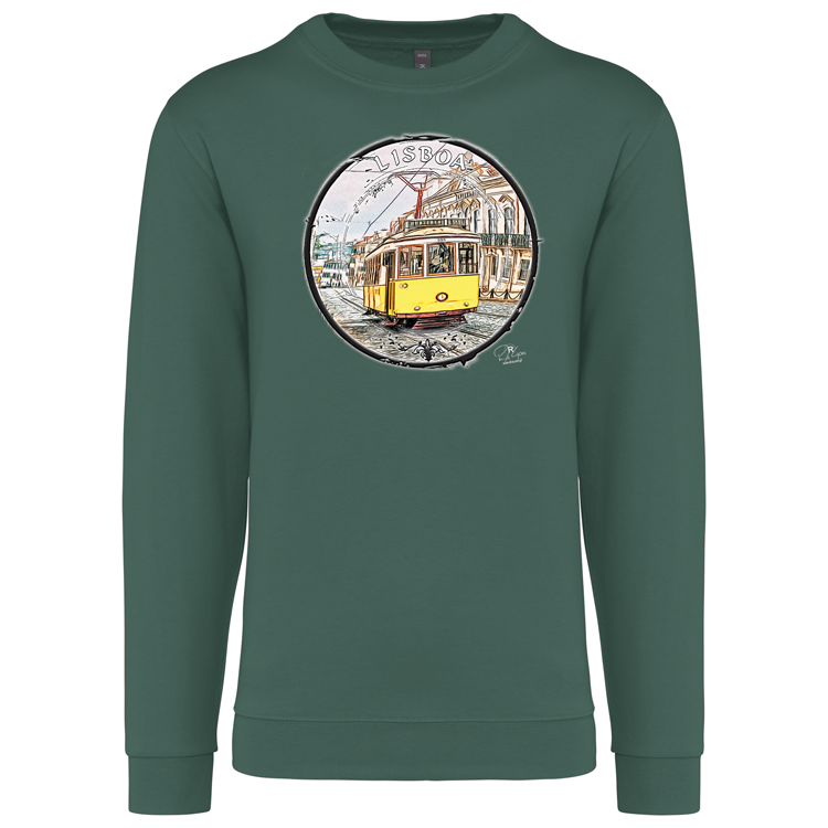 Sweatshirt Kariban sem Capuz Calçada do Combro
