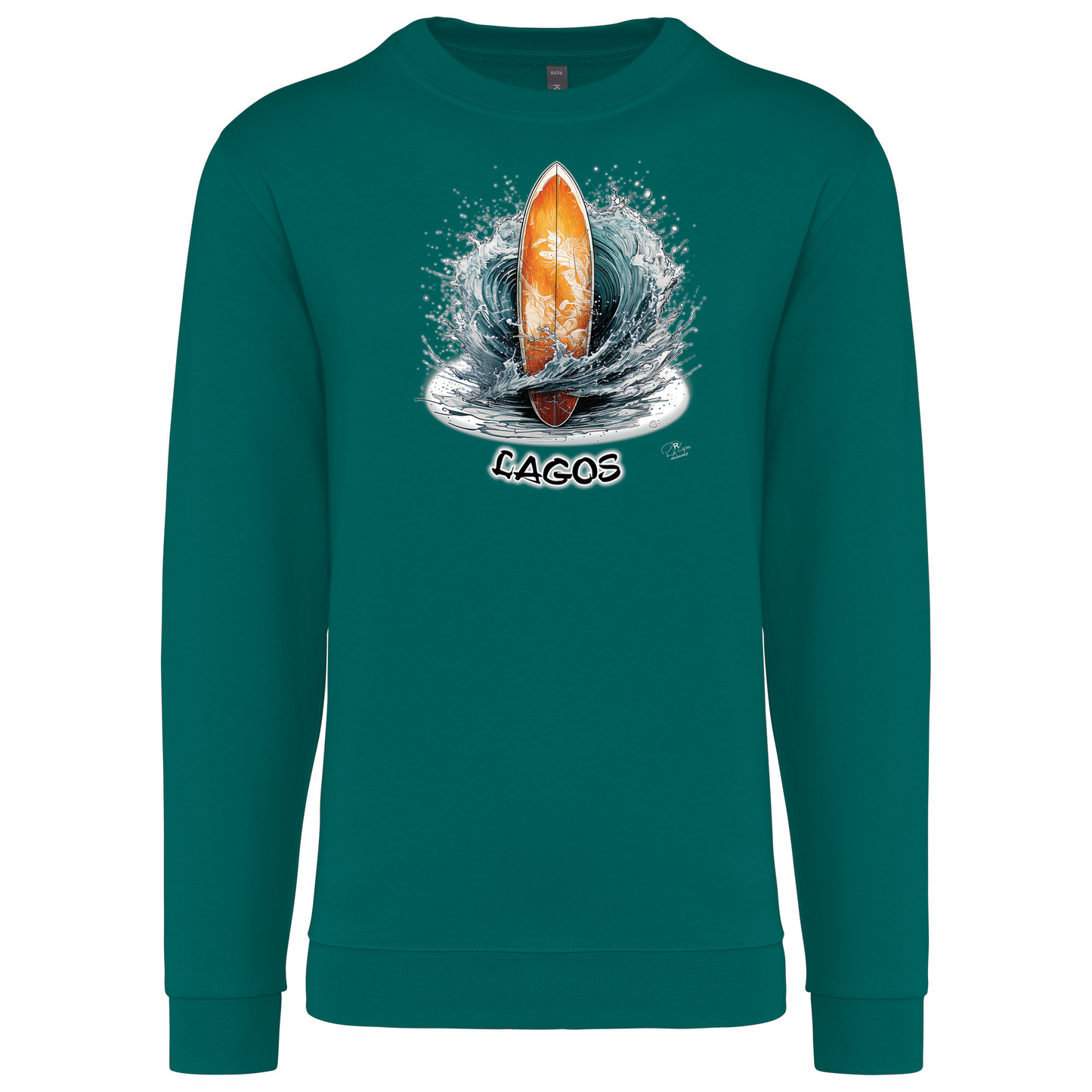 Sweatshirt Kariban sem Capuz Prancha Lagos
