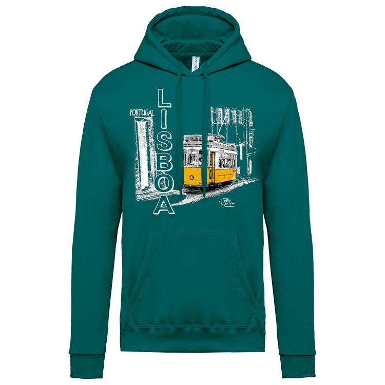 Sweatshirt Kariban com Capuz Eléctrico 4