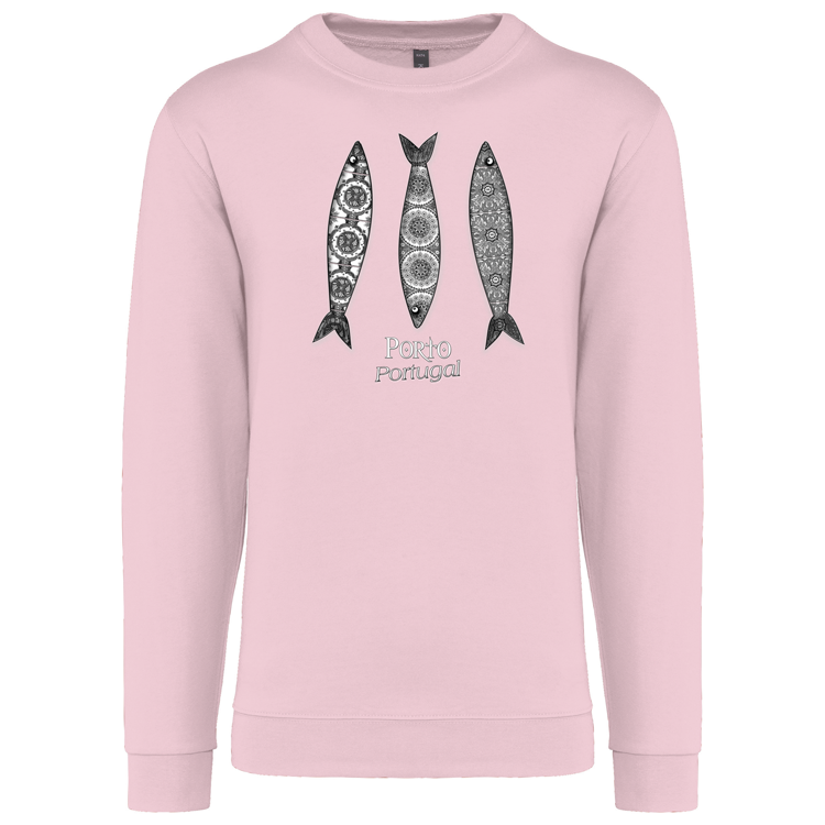 Sweatshirt Kariban sem Capuz 3 Sardinhas Porto