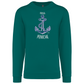Sweatshirt Kariban sem Capuz Âncora Peniche