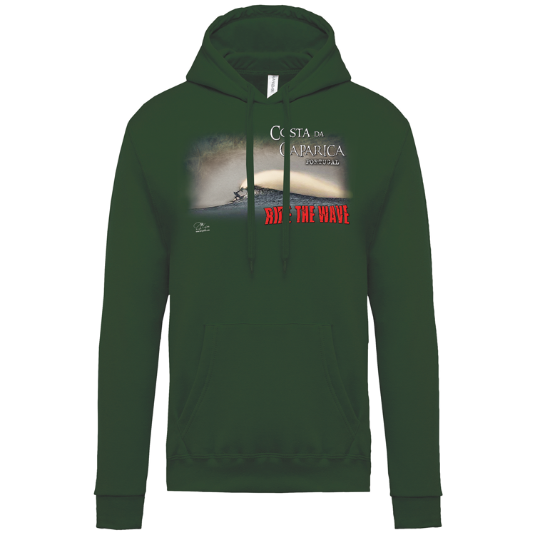 Sweatshirt Kariban com Capuz Ride the Wave Caparica