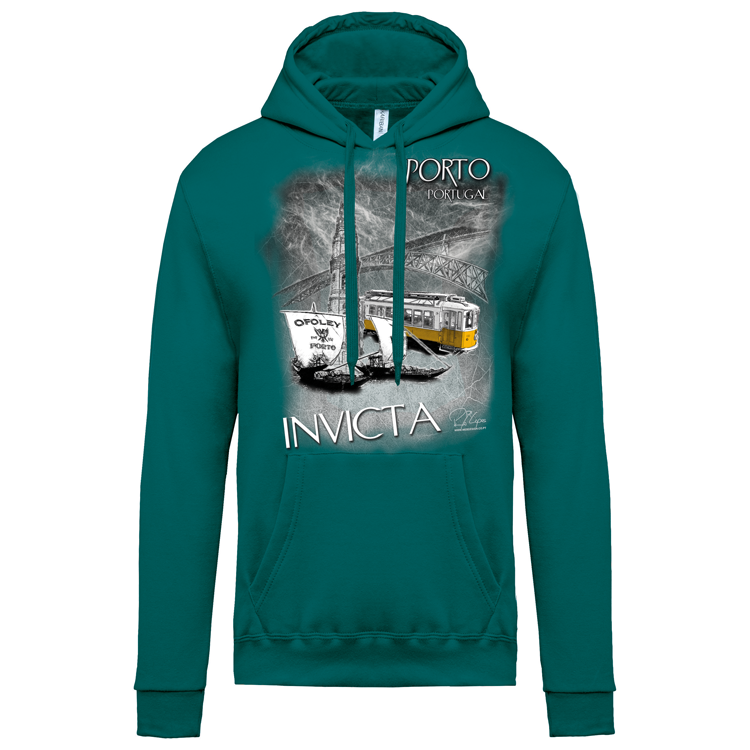 Sweatshirt Kariban com Capuz Invicta