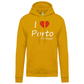 Sweatshirt Kariban com Capuz I Love Porto