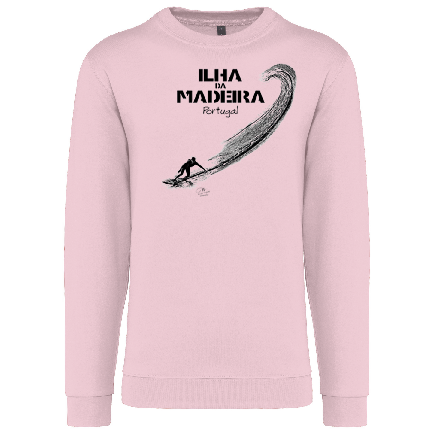 Sweatshirt Kariban sem Capuz Surf Ilha da Madeira