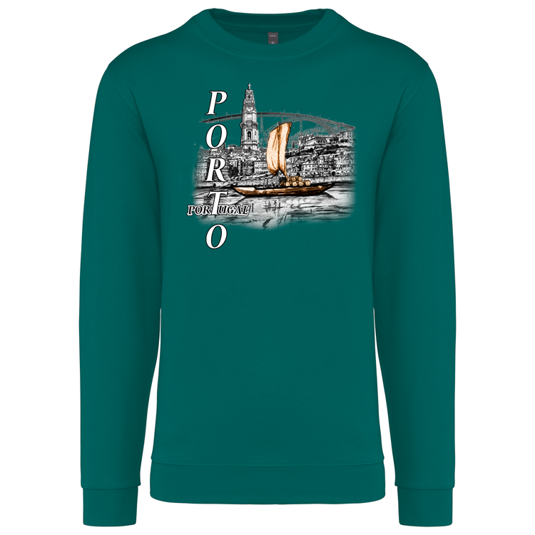 Sweatshirt Kariban sem Capuz Ribeira