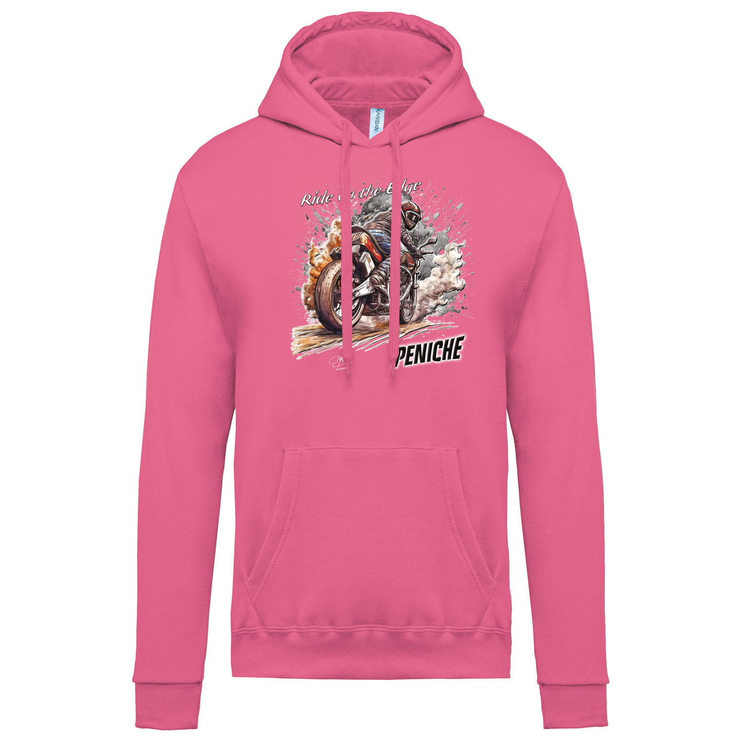Sweatshirt Kariban com Capuz Ride on the Edge Peniche