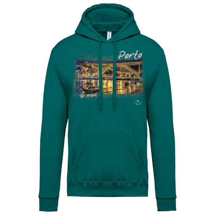 Sweatshirt Kariban com Capuz Porto by Night