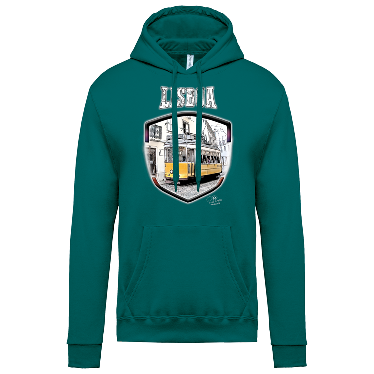 Sweatshirt Kariban com Capuz Lisbon Shield
