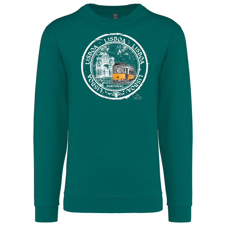 Sweatshirt Kariban sem Capuz Selo 1