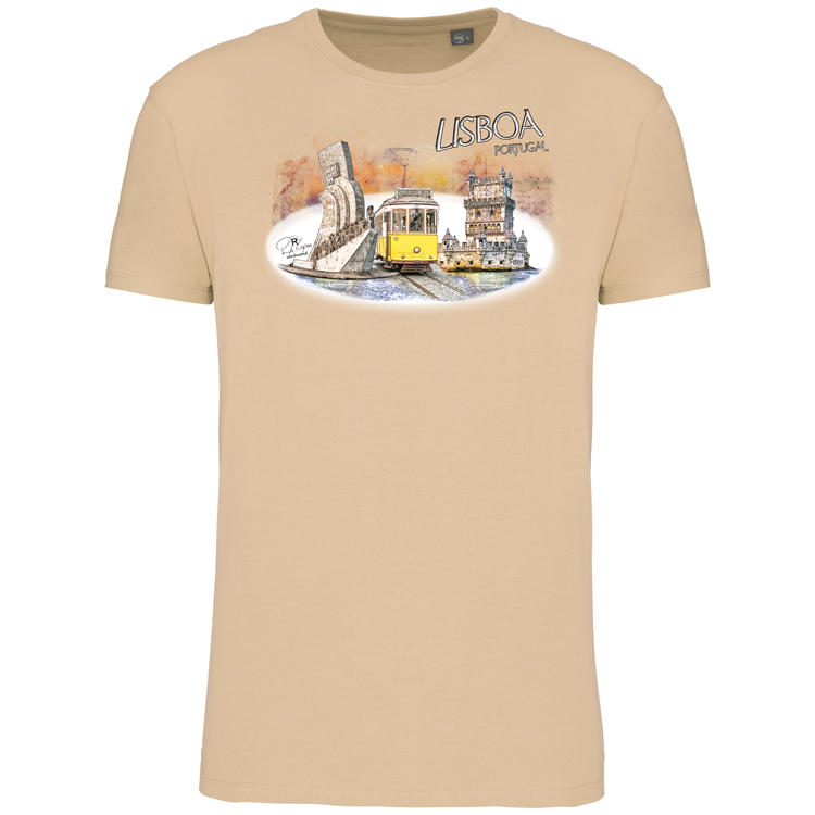 T-Shirt Algodão Biológico Monumentos Belém