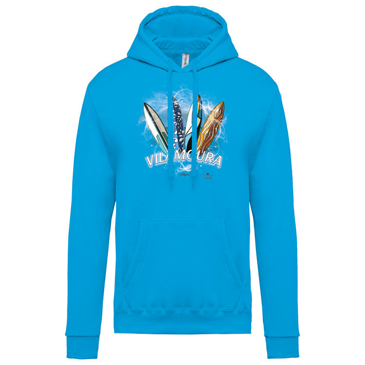 Sweatshirt Kariban com Capuz Surfboards Vilamoura