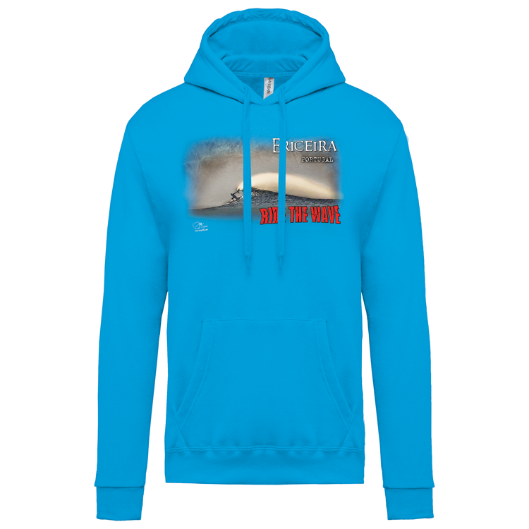 Sweatshirt Kariban com Capuz Ride the Wave Ericeira