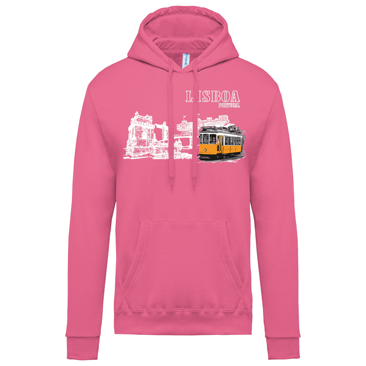 Sweatshirt Kariban com Capuz Monumentos Lx
