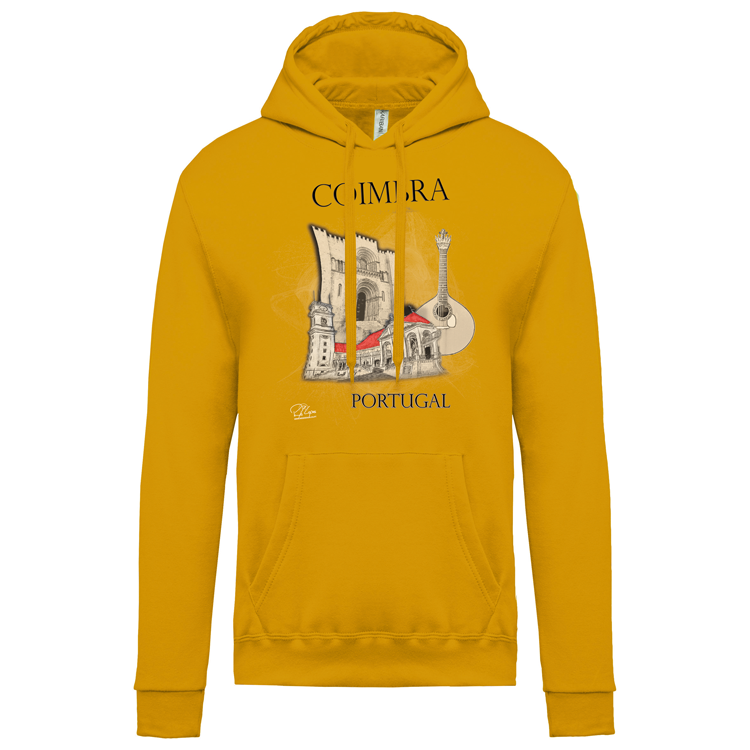 Sweatshirt Kariban com Capuz Sé de Coimbra