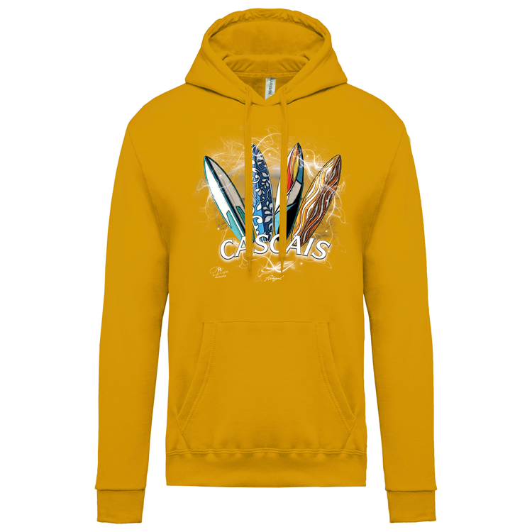 Sweatshirt Kariban com Capuz Surfboards Cascais