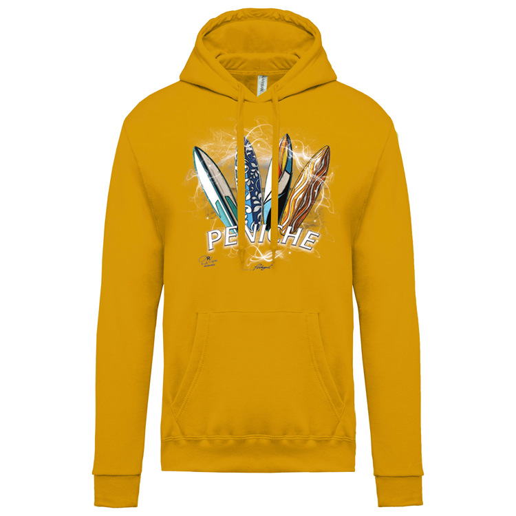 Sweatshirt Kariban com Capuz Surfboards Peniche
