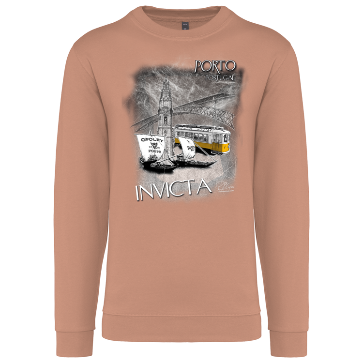 Sweatshirt Kariban sem Capuz Invicta