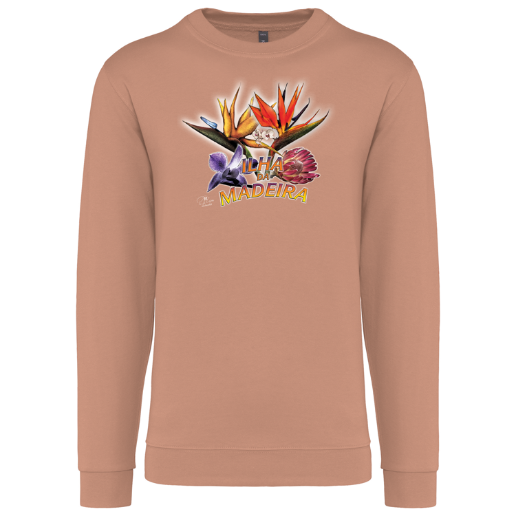 Sweatshirt Kariban sem Capuz Estrelícias