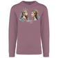 Sweatshirt Kariban sem Capuz King and Queen Óbidos