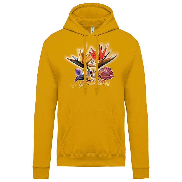 Sweatshirt Kariban com Capuz Estrelícias