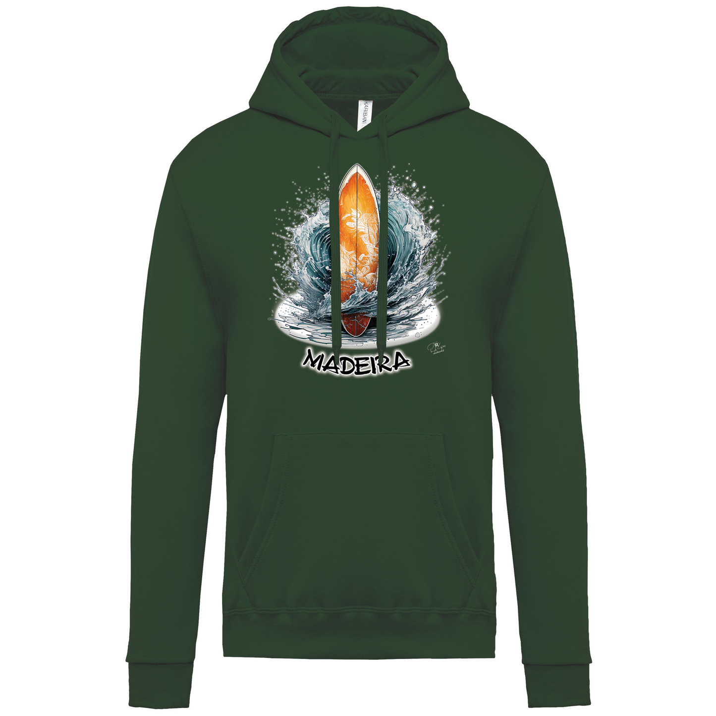 Sweatshirt Kariban com Capuz Prancha Madeira