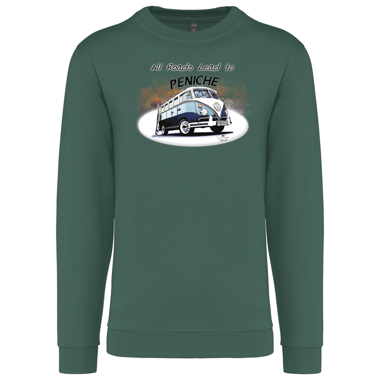 Sweatshirt Kariban sem Capuz All Roads Lead to Peniche