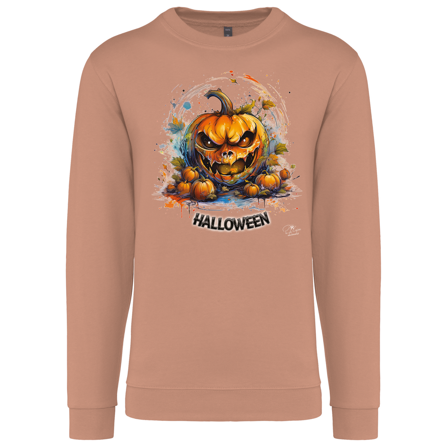 Sweatshirt Kariban sem Capuz Abóbora