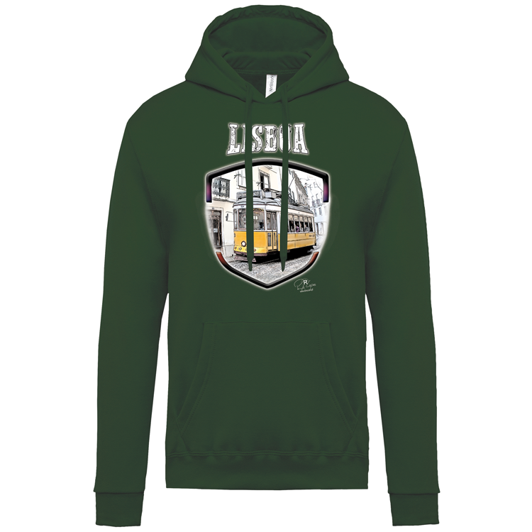 Sweatshirt Kariban com Capuz Lisbon Shield