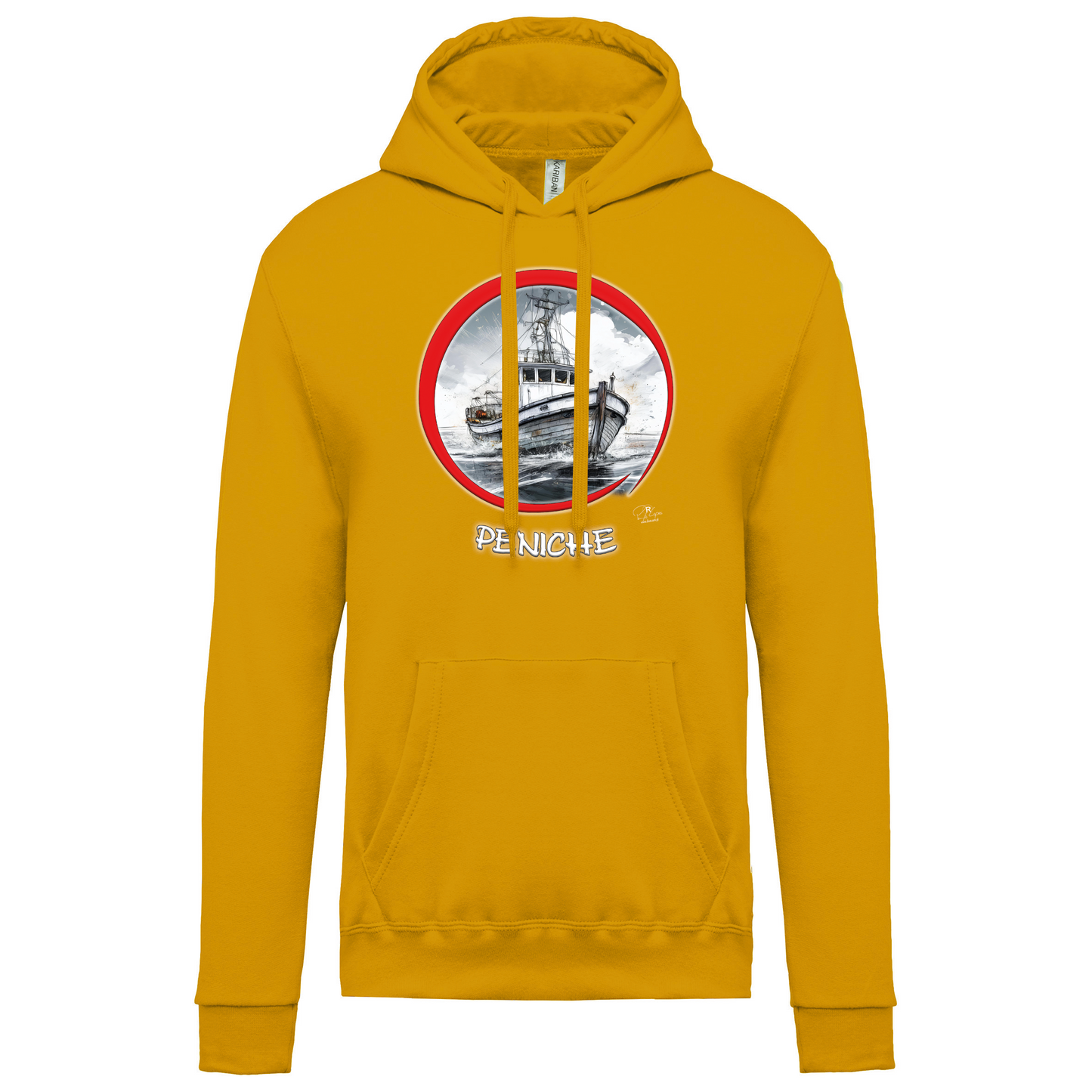 Sweatshirt Kariban com Capuz Traineira Peniche