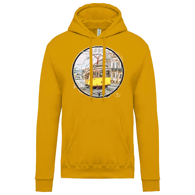 Sweatshirt Kariban com Capuz Calçada do Combro