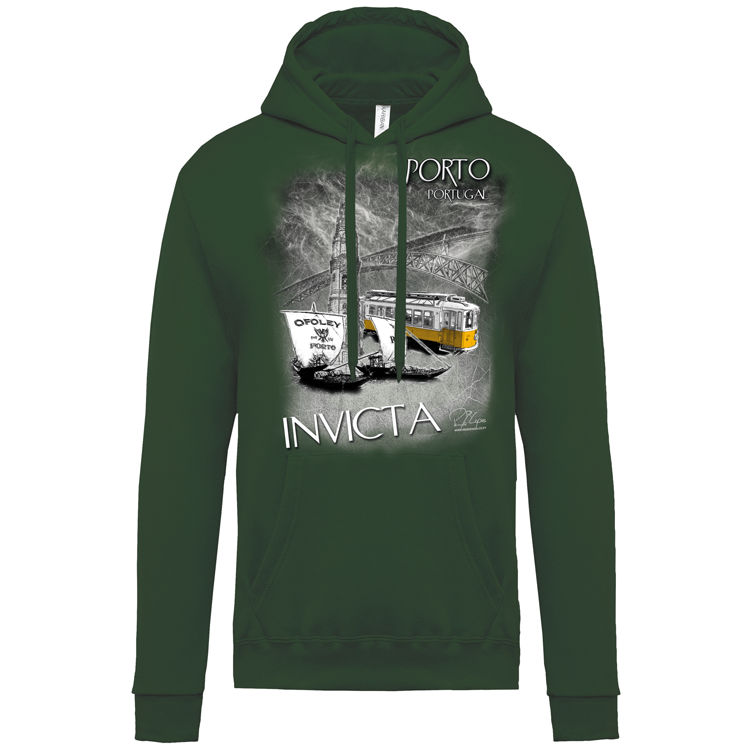 Sweatshirt Kariban com Capuz Invicta