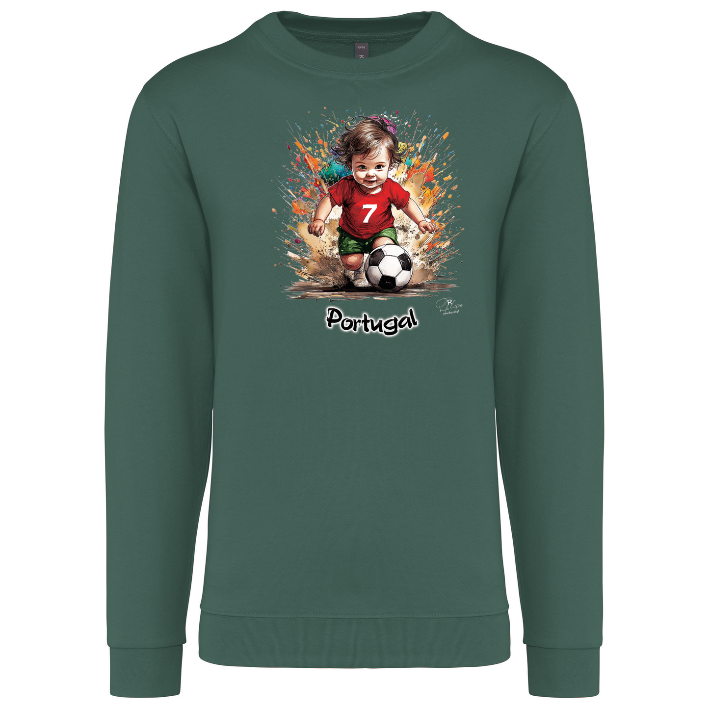 Sweatshirt Kariban sem Capuz 7 Portugal