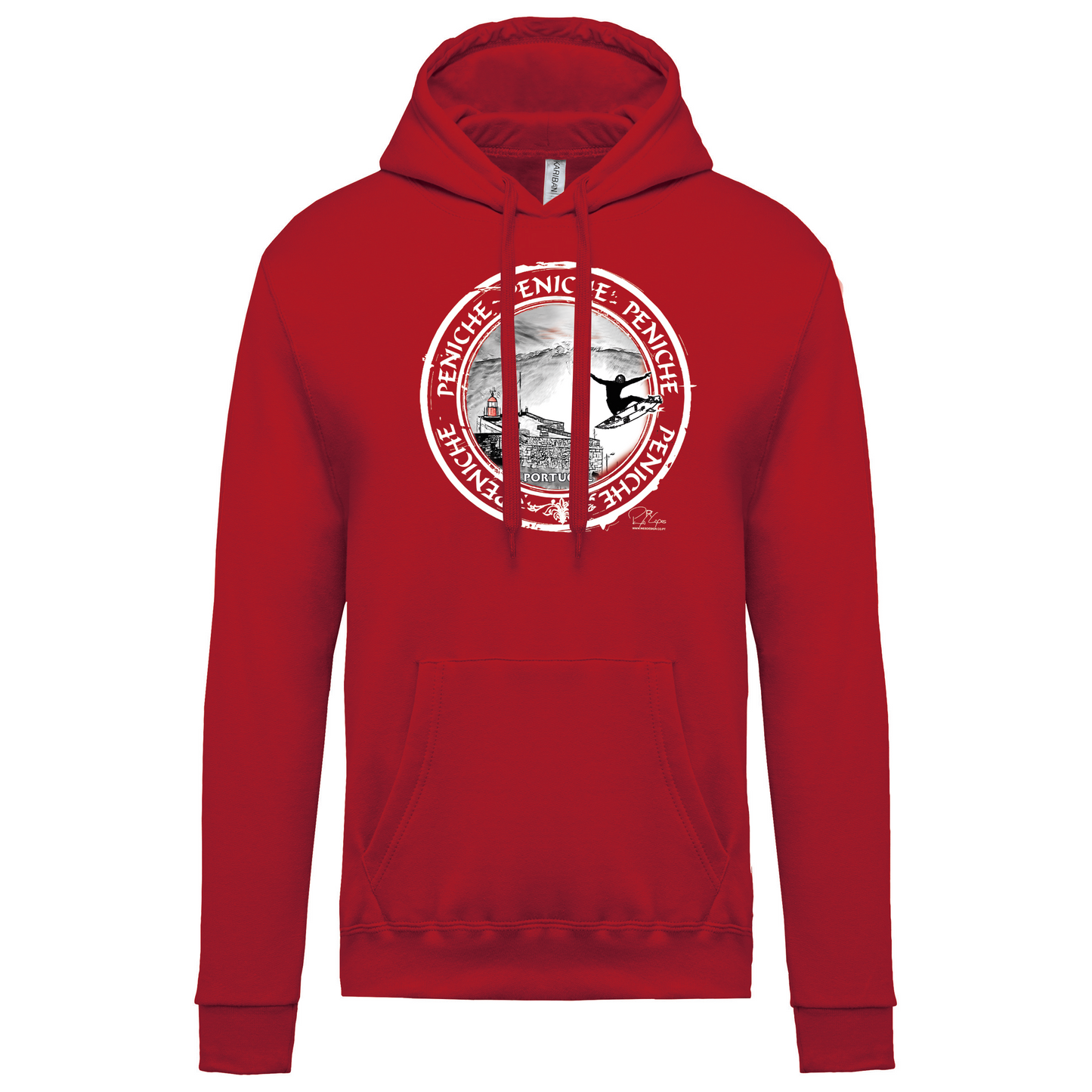 Sweatshirt Kariban com Capuz Selo Peniche