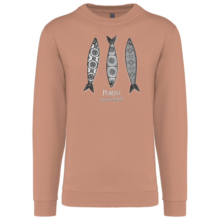 Sweatshirt Kariban sem Capuz 3 Sardinhas Porto