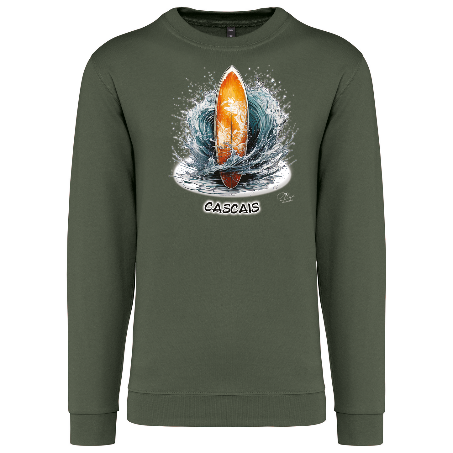 Sweatshirt Kariban sem Capuz Prancha Cascais