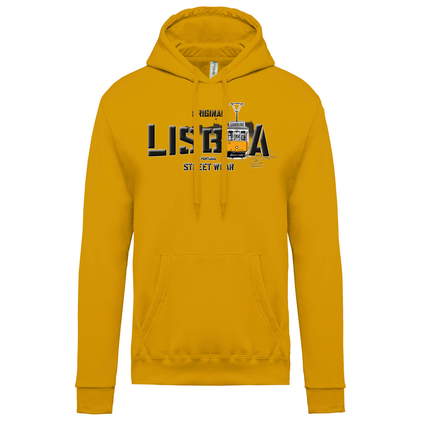 Sweatshirt Kariban com Capuz Original Lisboa