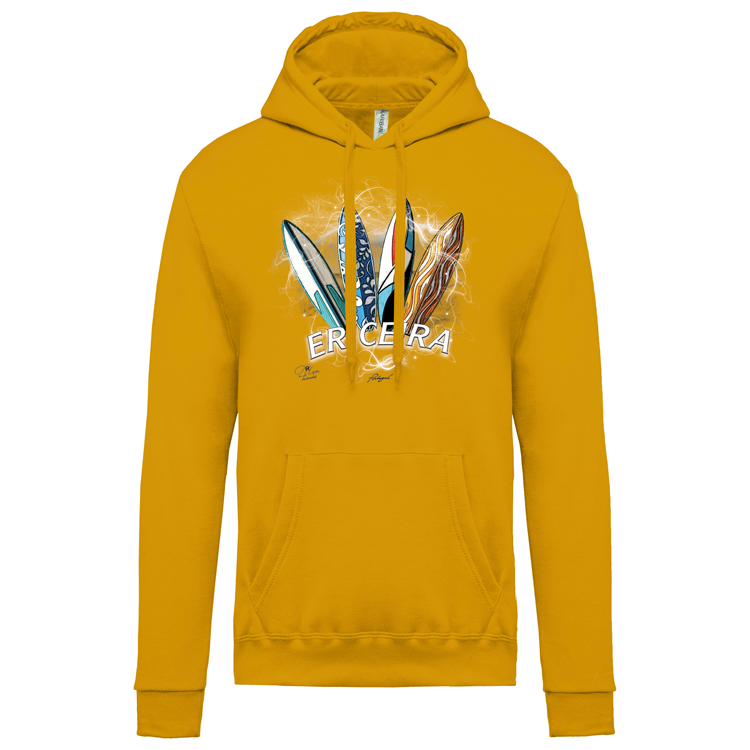 Sweatshirt Kariban com Capuz Surfboards Ericeira