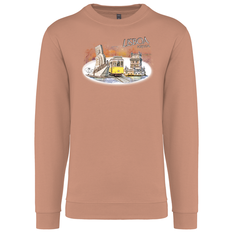 Sweatshirt Kariban sem Capuz Monumentos Belém