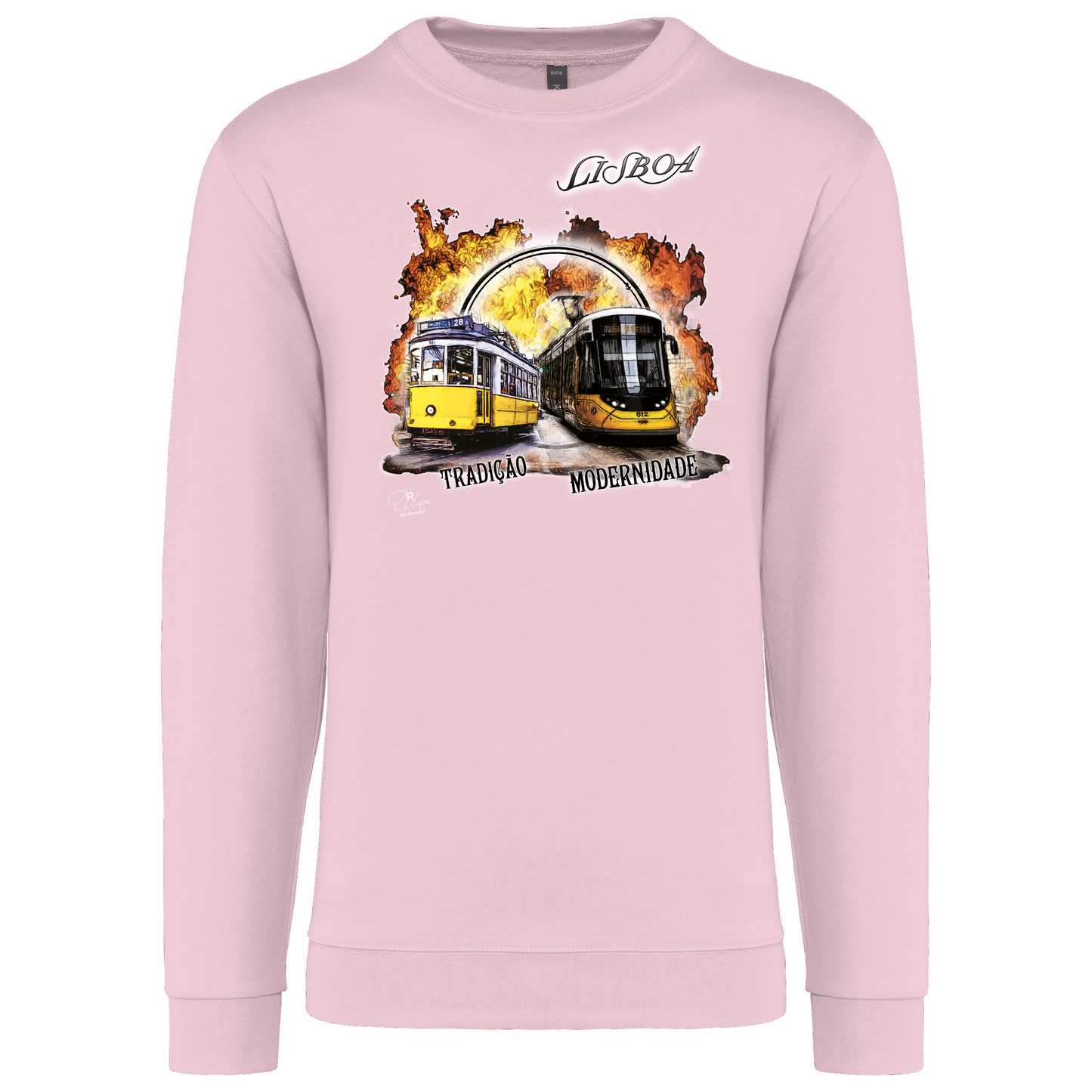 Sweatshirt Kariban sem Capuz Tradição e Modernidade